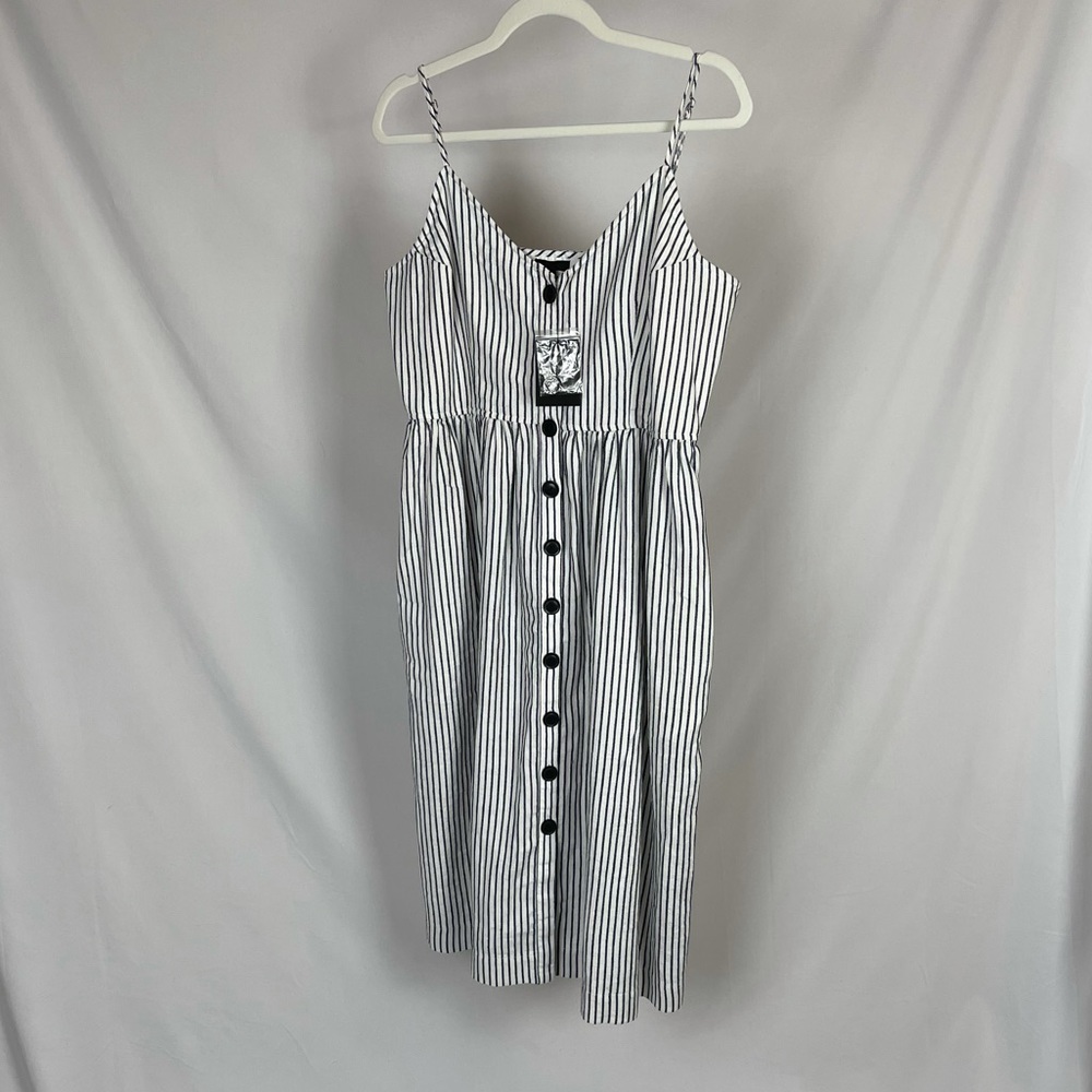 Nordstrom ATM button down stripped dress